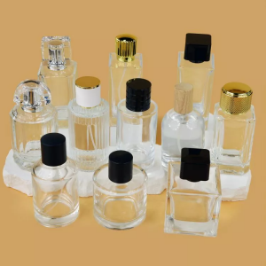 Why are most perfume bottles made of glass?
